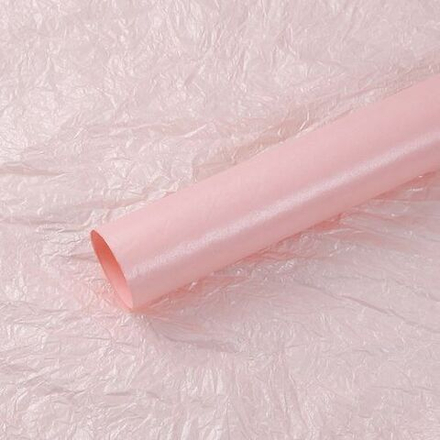 Упаковочная бумага, Тишью (0,5*0,7 м) Розовый, Перламутр, 20 шт.