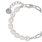 Браслет Fiore Luna Pearle Half Сarabiner CL4529 S