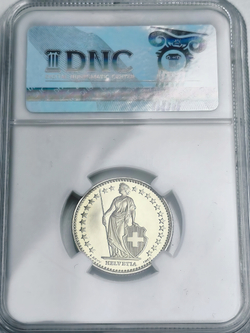 Монета 1 франк 2003 год Швейцария