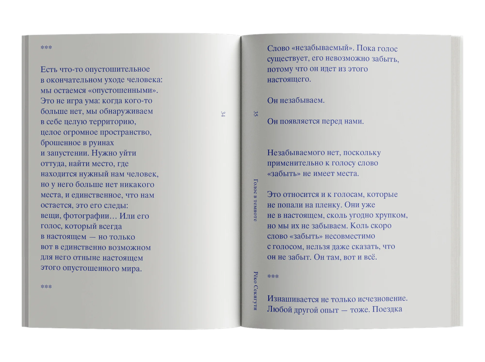 Голос в темноте