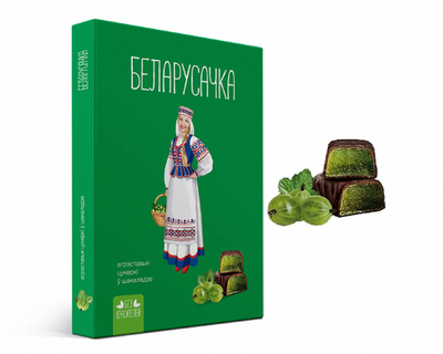 Конфеты крыжовниковые "БЕЛАРУСОЧКА" Красный пищевик