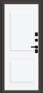 Thermo Некст МФ/SBlack Старк шоколад/White Silk 205*96 правое