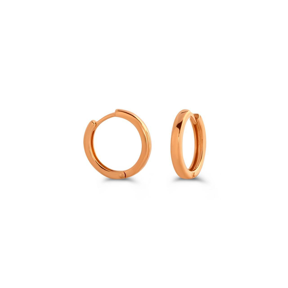 Серьги из красного золота 585 пробы