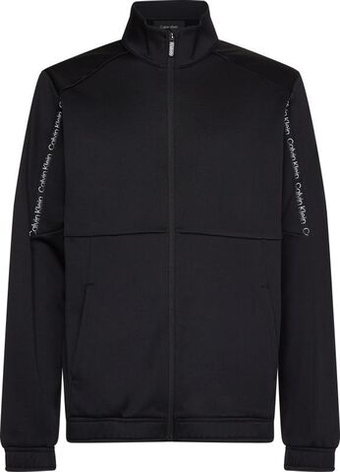 Мужская теннисная кофта Calvin Klein WO Full Zip - черный