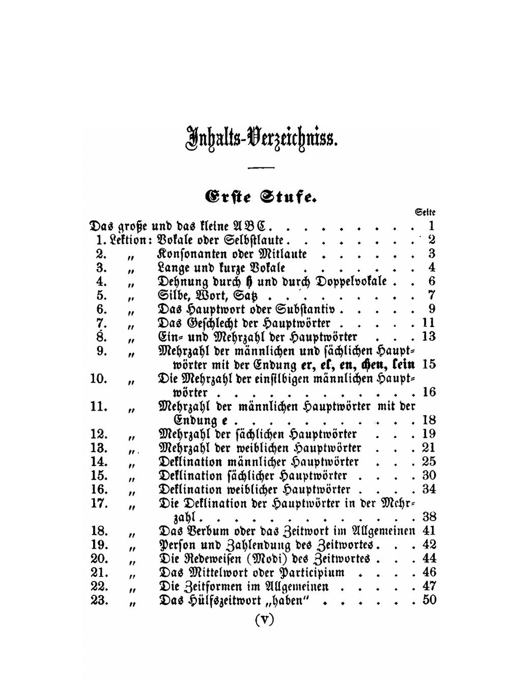 Deutsche Grammatik Für Amerikaner. Nach Einer Neuen Praktischen Methode | C. Wenckebach