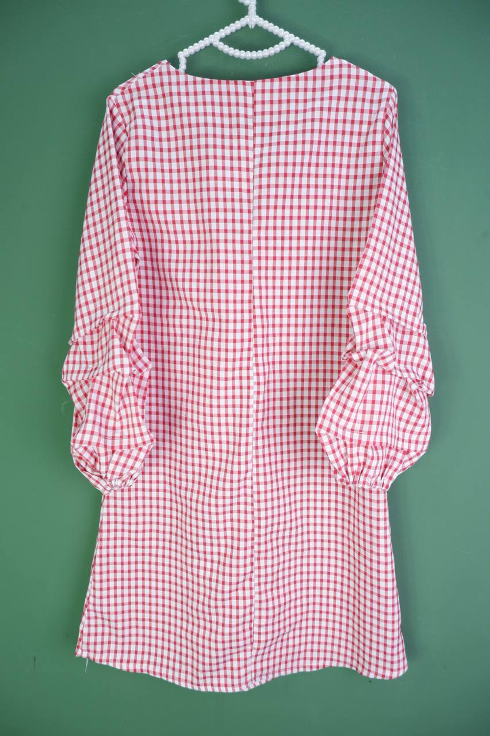 Платье You Mi легкое в клетку, визуально на 44 размер