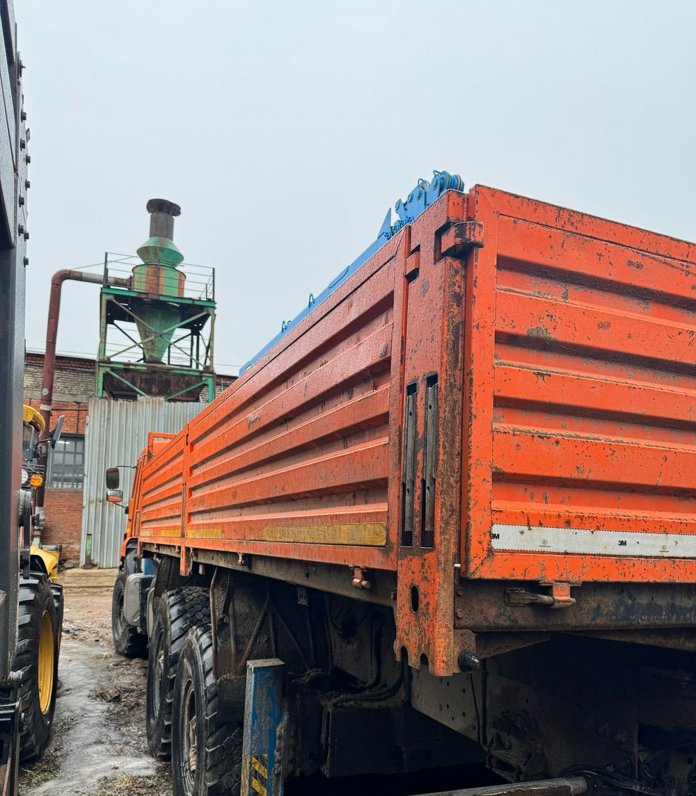 Агропромсервис 4382* на шасси КамАЗ 43118 6x6 Бортовой с КМУ 438240-02 (Дизельный, 11,8 л, 300 л.с.,