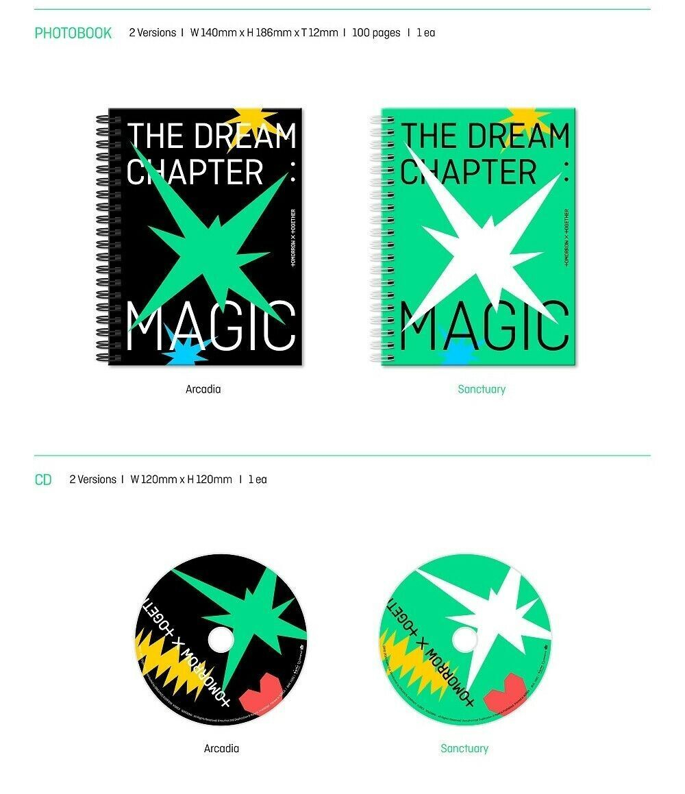 Альбом TOMORROW X TOGETHER TXT - THE DREAM CHAPTER : MAGIC (Sanctuary ver.)