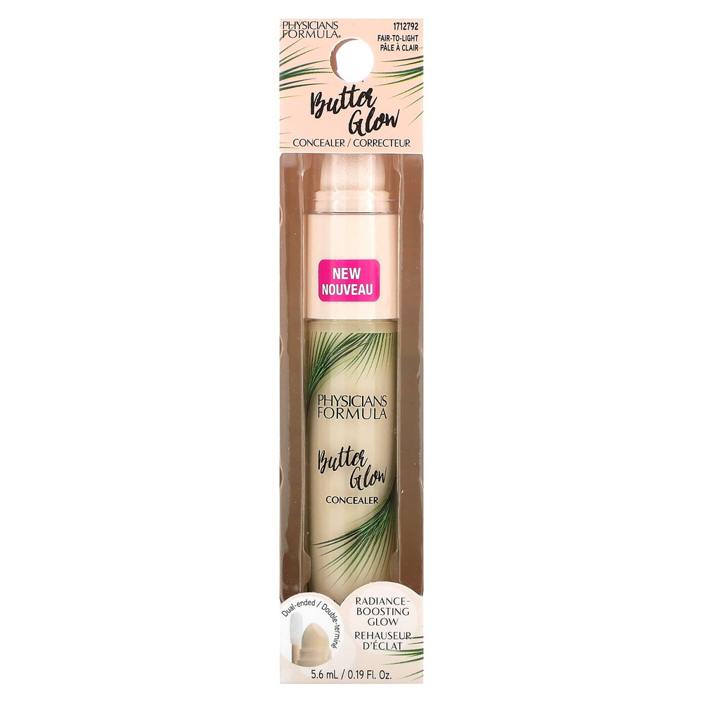 Physicians Formula, Консилер Butter Glow, 1712792, светлый, 5,6 мл (0,19 жидк. унц.)