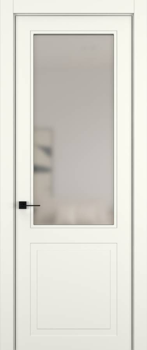 Дверь 02V GEOMETRY Матовый Жемчужный