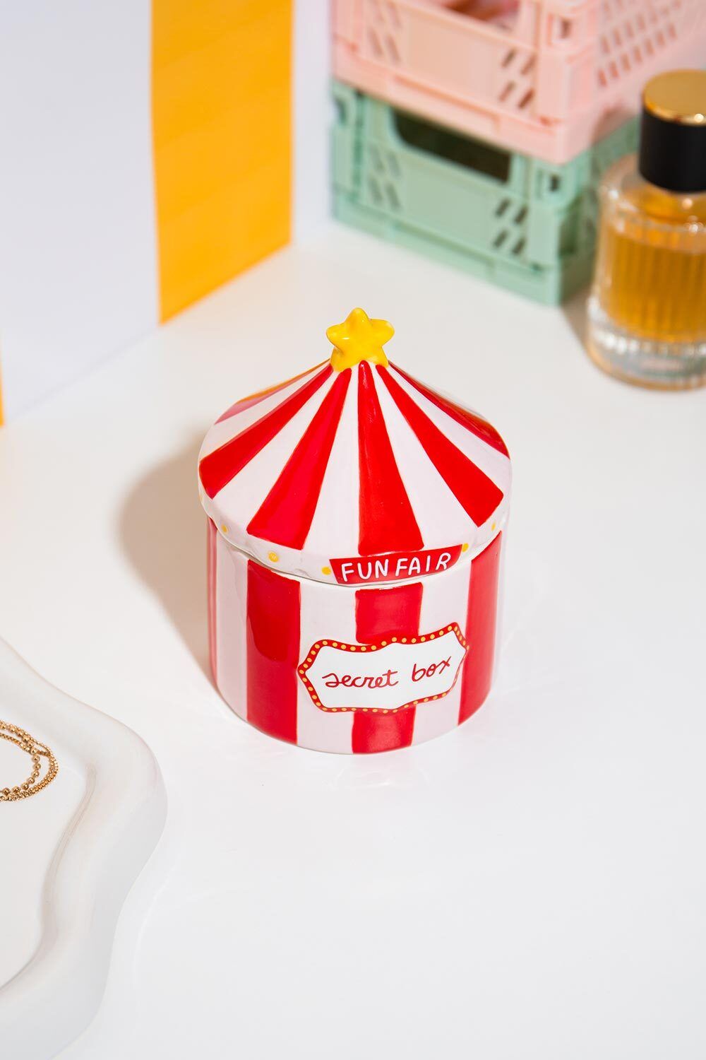 Шкатулка Funfair, 8,2х8,2х11,5 см