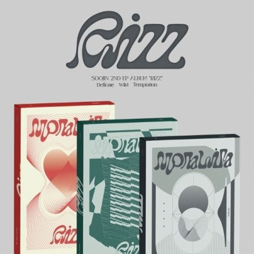Альбом SOOJIN - RIZZ 2nd EP Album RANDOM Version