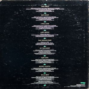 Donna Summer / Walk Away Collector's Edition (The Best Of 1977-1980)(LP)