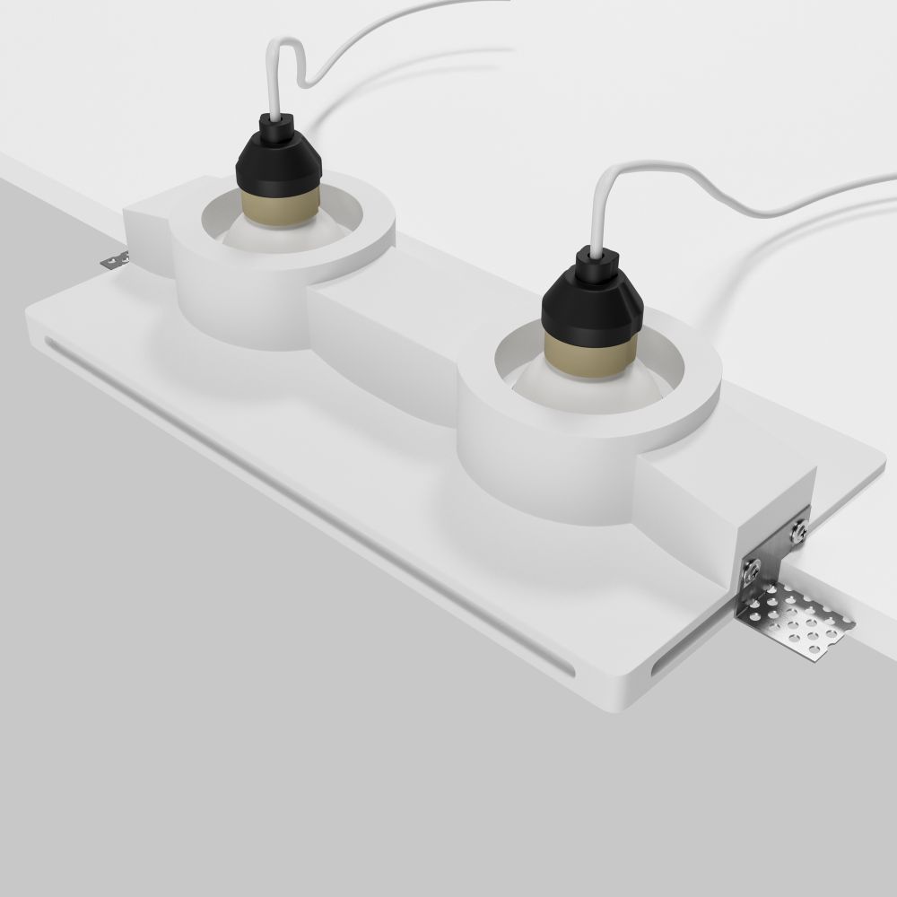 Встраиваемый светильник Technical DL124-GU10-02-TRS-W