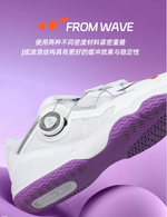 Mizuno WAVE MEDAL WRAP BOA Purple