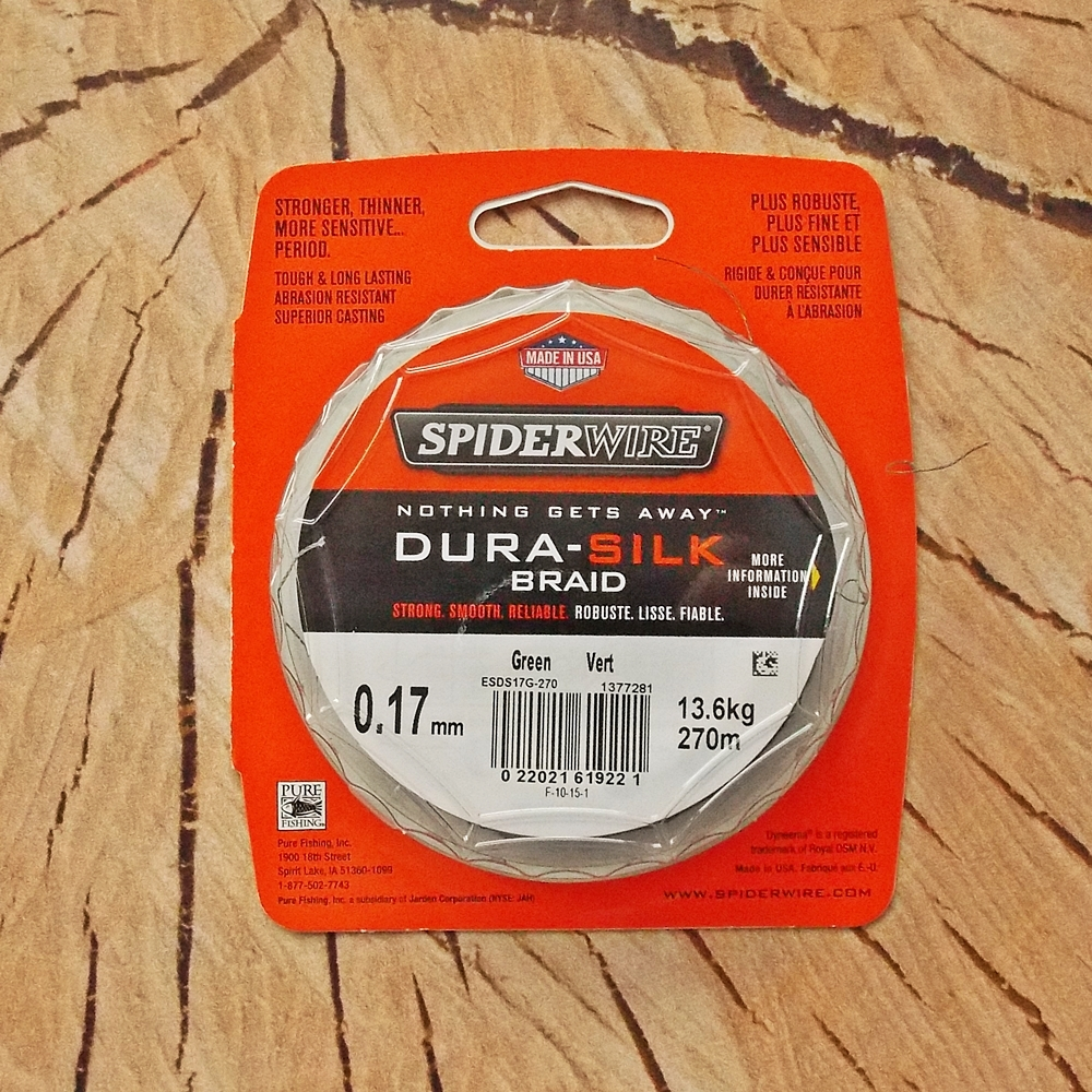 Шнур Spiderwire Dura-Silk 270 м