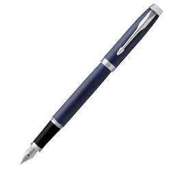 Parker IM Core - Matte Blue CT, перьевая ручка, F