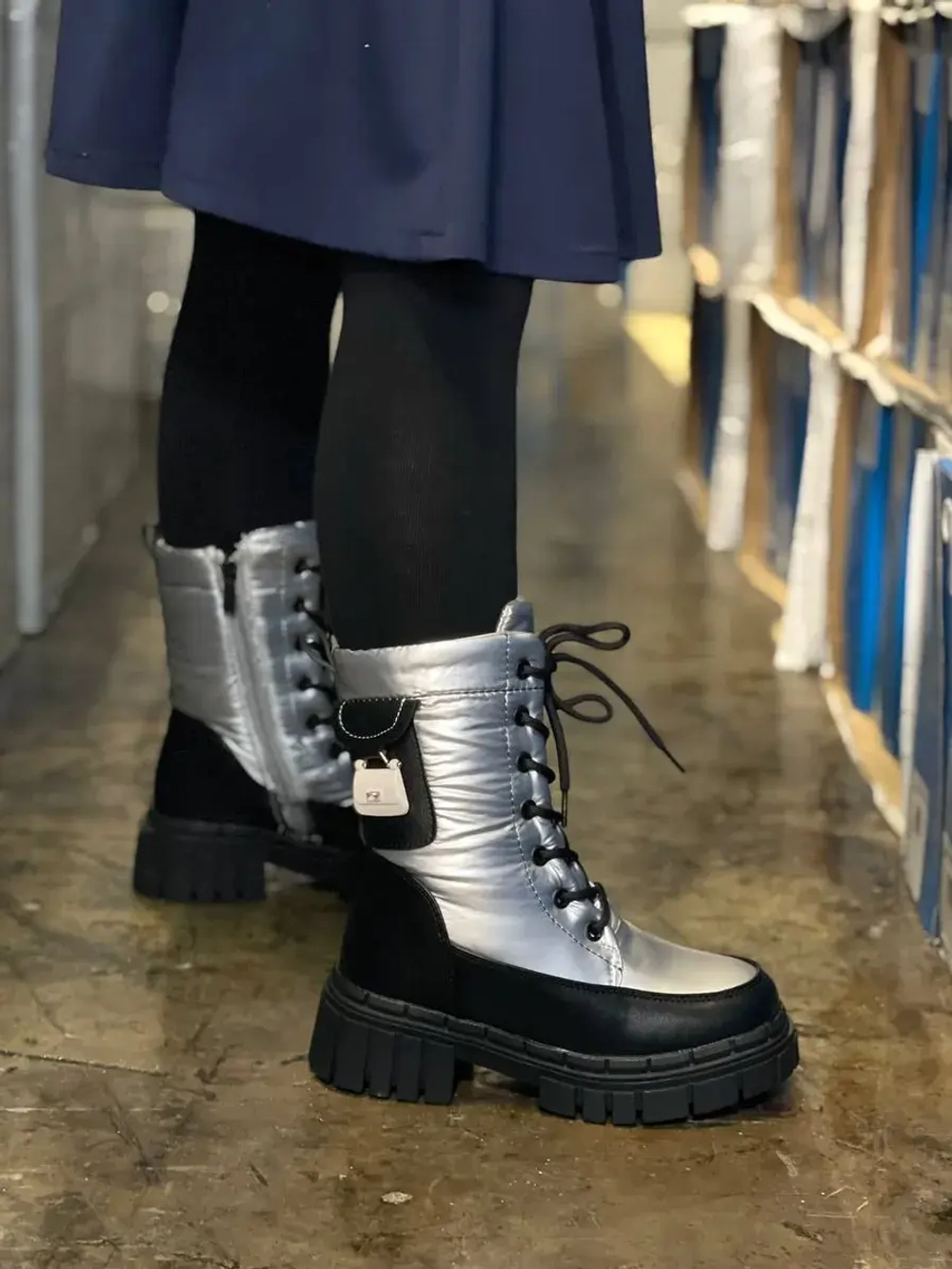 Сапоги зимние для девочки