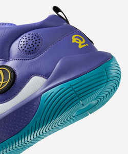 Кроссовки баскетбольные JÖGEL Launch 2.0 MID, белый/фиолетовый/голубой