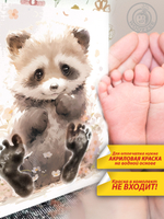 Метрика ножек "Енот"