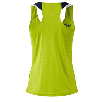 Женский топ теннисный Joma Terra Tank - lime/dark navy