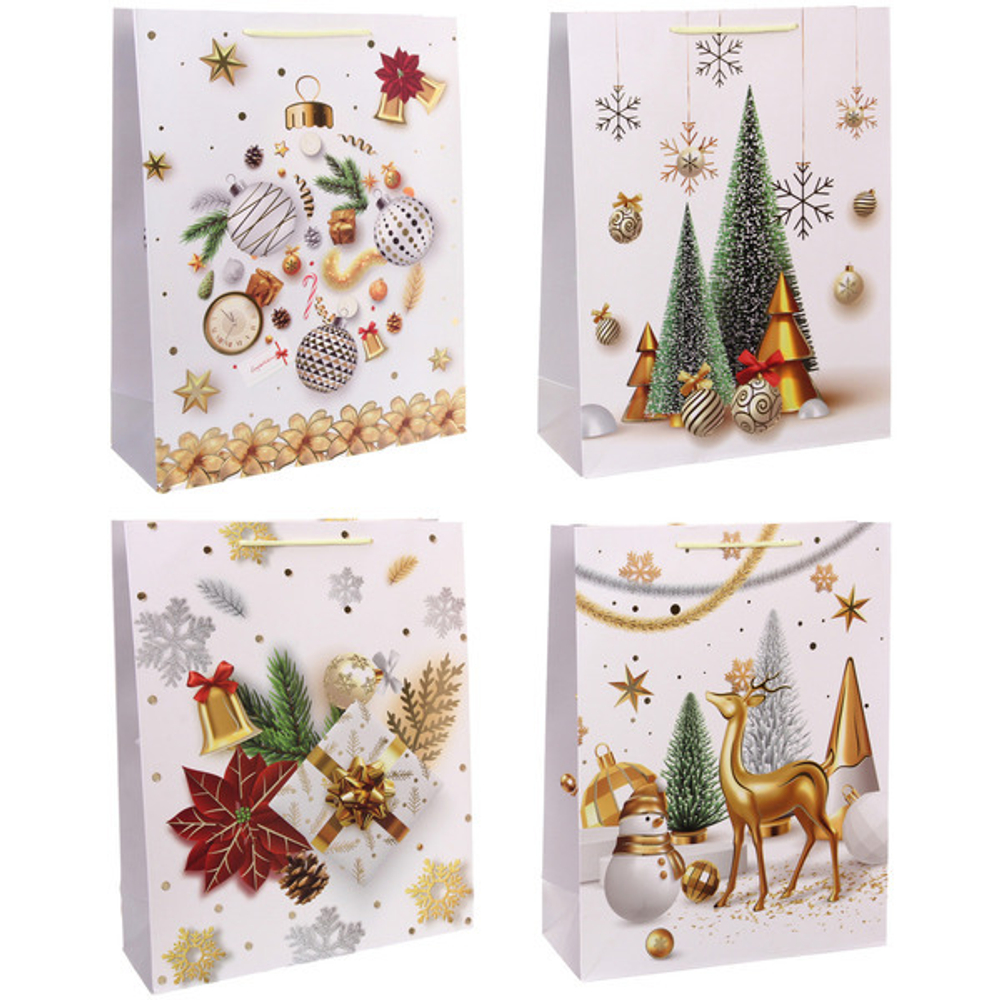 Пакет подарочный «Зимняя сказка» 31*40*12 см