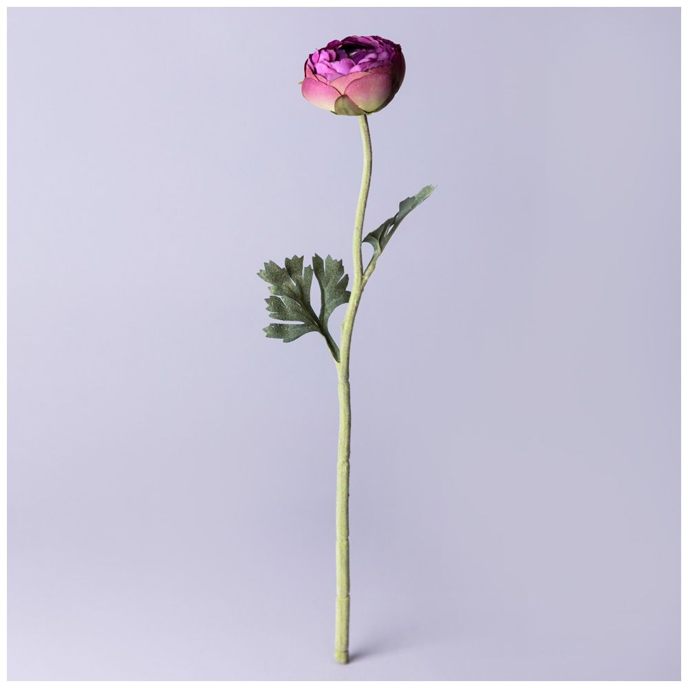 ЦВЕТОК ИСКУССТВЕННЫЙ "РАНУНКУЛЮС" ВЫСОТА=50СМ. (МАЛ.УП=24ШТ/КОР=96ШТ)