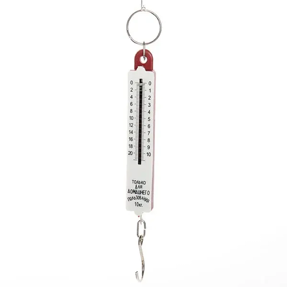 Безмен механический «Базис» до 10 кг, 19*6*1,5 см