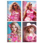 Записная книжка А6 80л. на гребне "Pink girls" (BG)