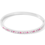 Браслет Coeur de Lion Rose-Silver 0130/33-1917 цвет розовый, серебряный