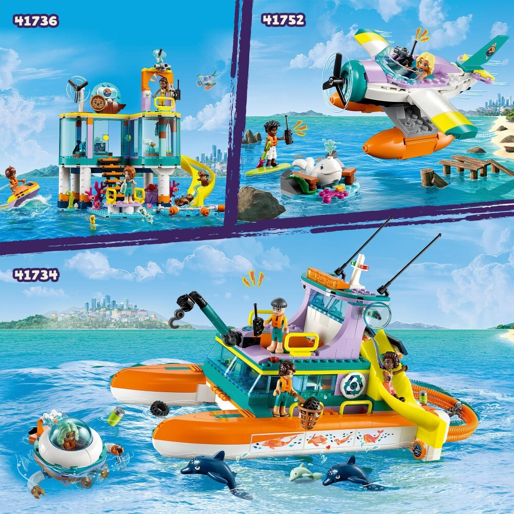LEGO Friends — Морская спасательная шлюпка 41734 / артикул   41734  / GTIN 5702017415192