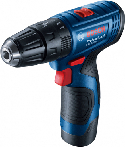 Аккумуляторная ударная дрель-шуруповерт Bosch GSB 120-LI 2.0Ah x2 Case 06019G8100