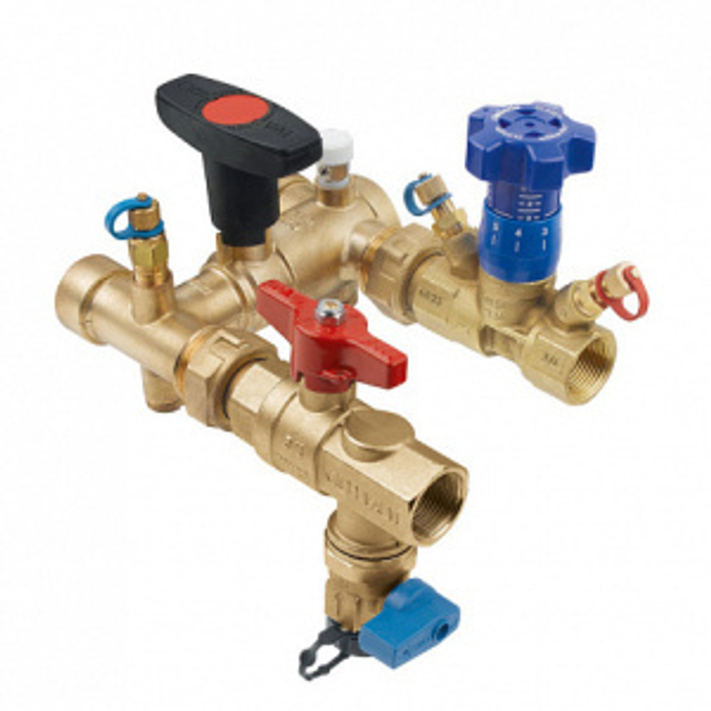 Узел присоединительный для фанкойлов, 3/4", PN25 Cimberio