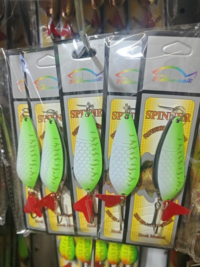 блесна двойная komandor 18Г 5штук