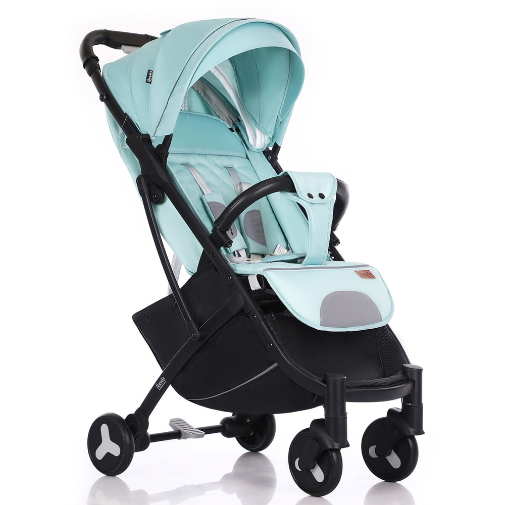 Детская прогулочная коляска Nuovita Fiato Turchese, Nero / Бирюзовый, черный