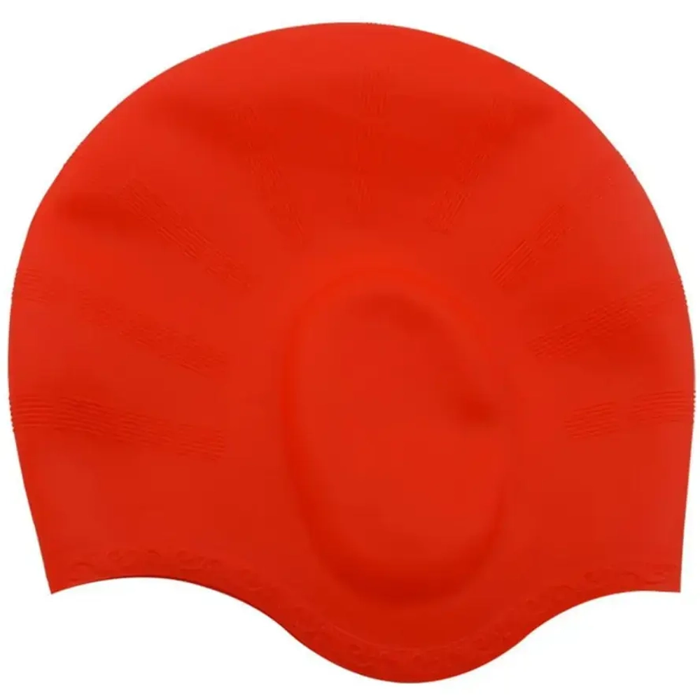 Шапочка для плавания силиконовая SCP06 (микс цветов)