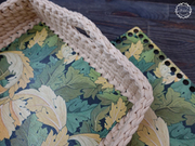 Донышко для шкатулки "Переплетённые листья" У. Морриса