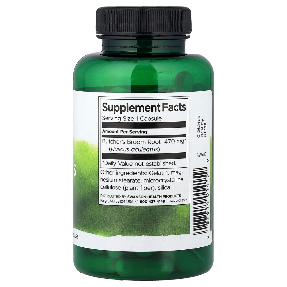 Swanson, иглица колючая Full Spectrum®, 470 мг, 100 капсул