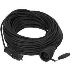 Удлинитель силовой ЭРА GREEN LINE BUH-KG-50m-2x2,5-IP44 в бухте 1 гнездо с крышкой 50м КГ 2x2.5мм2 IP44