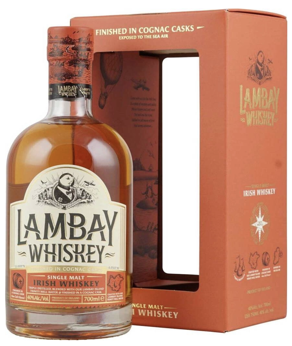Виски Lambay Single Malt Irish Whiskey, 0.7 л