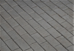 Тротуарная плитка ВАН, форма Брусчатка, h=60мм