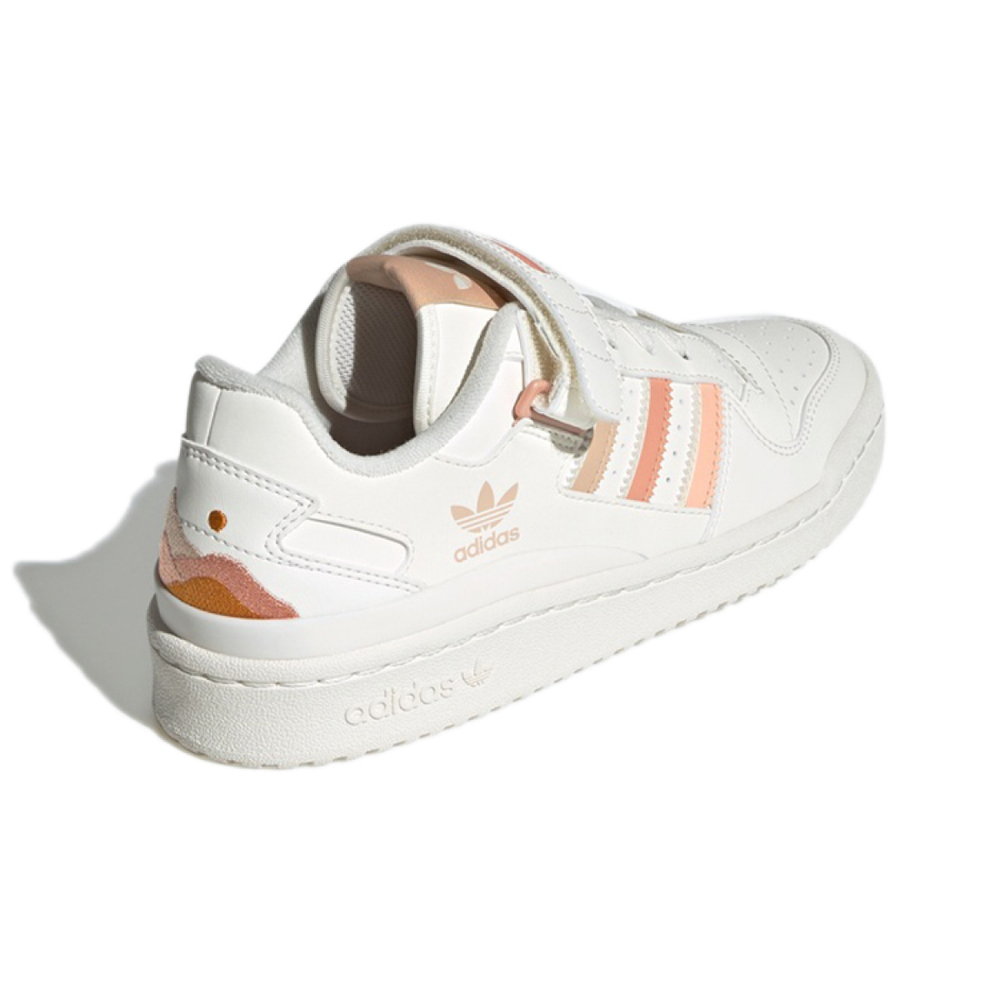 Кроссовки Adidas Originals Forum Low White Light Brown Dark Brown
