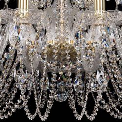 Подвесная люстра Bohemia Ivele Crystal 1402 1402/16+8/400/G