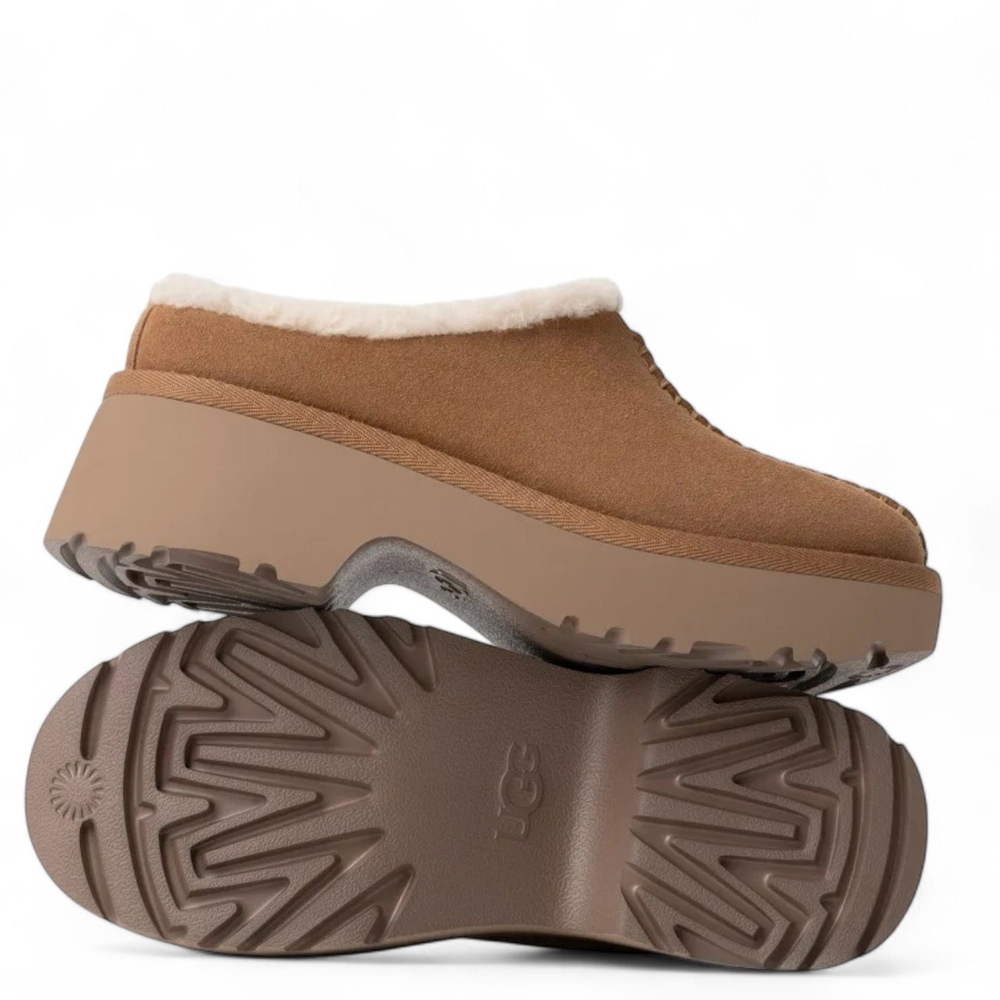 UGG New Heights Cozy Clog Chestnut