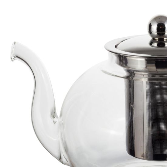 Стеклянный заварочный чайник 800 мл. Kamille KM-0783M со съемным ситечком