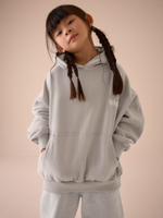 Толстовка с капюшоном для девочки Next E61-670, Серый