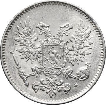 50 пенни 1917 S (монета для Финляндии)