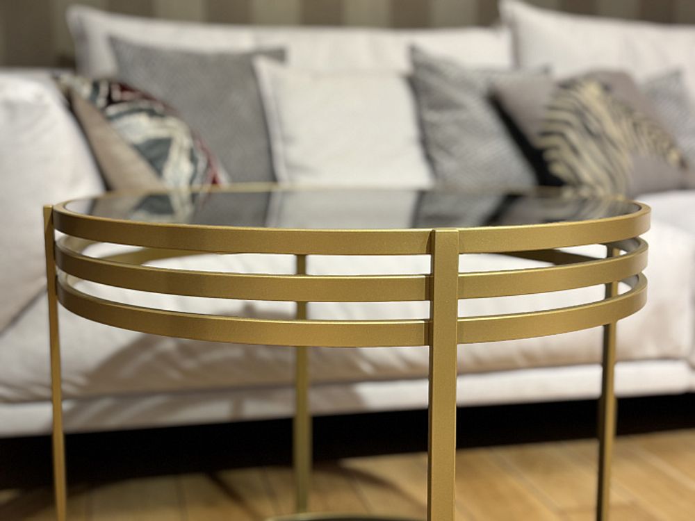 Столик "Риенцо" латунь