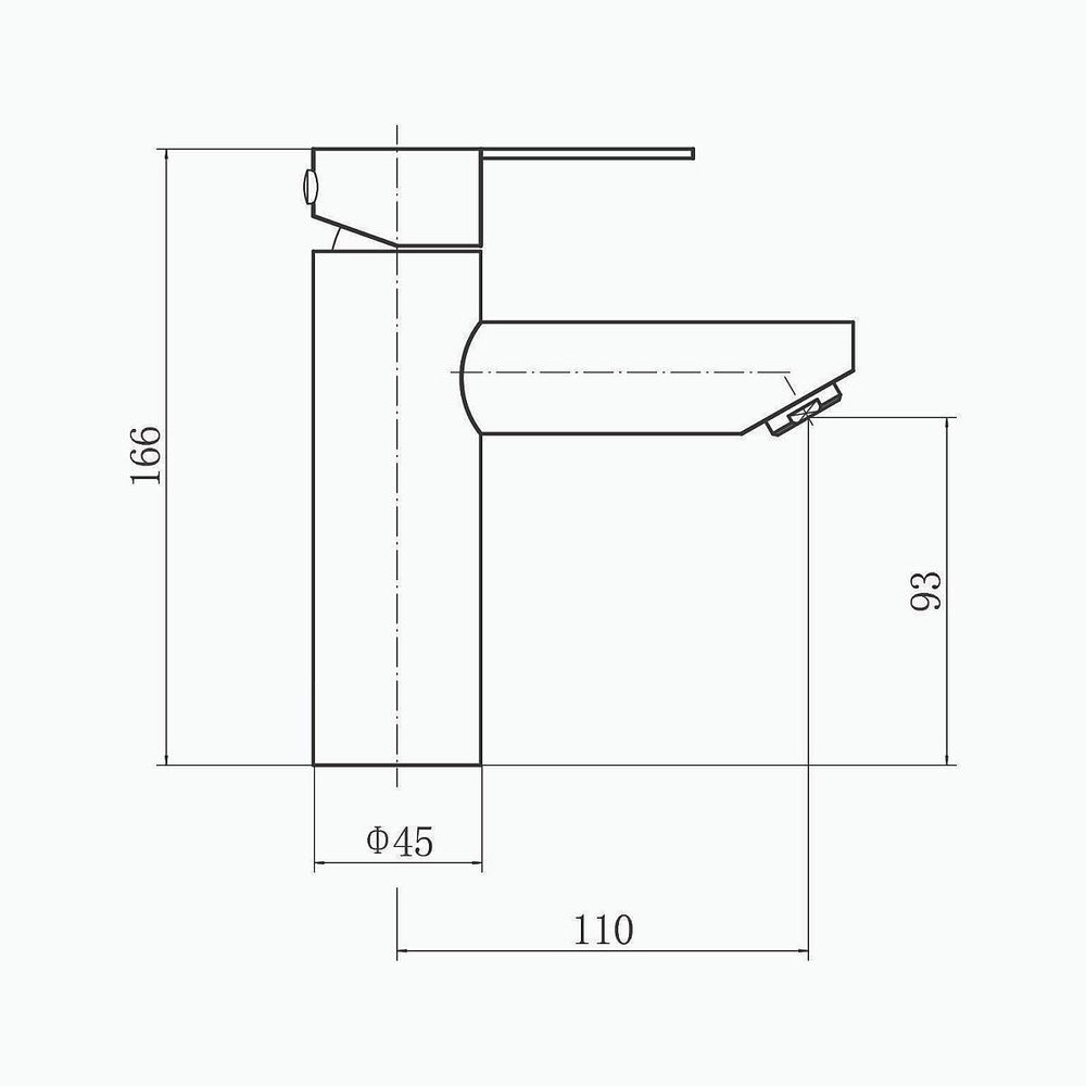 Смеситель для раковины Fashun A51101-7 A51101-7