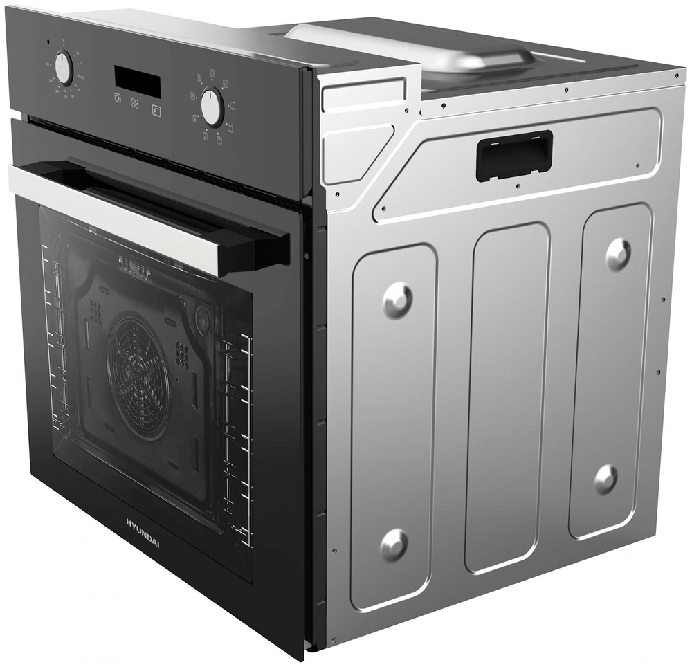 Электрический духовой шкаф Hyundai HEO 66411 BG черный